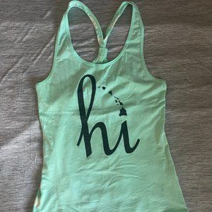 Hawaii Teal Tank Top - Women - M